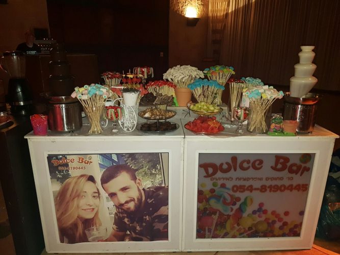 בר מתוקים לחתונה שלכם עם תמונה