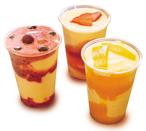 כוסות עם בר שייקים