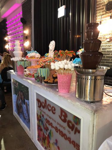 שולחן מתוקים לבר מצווה